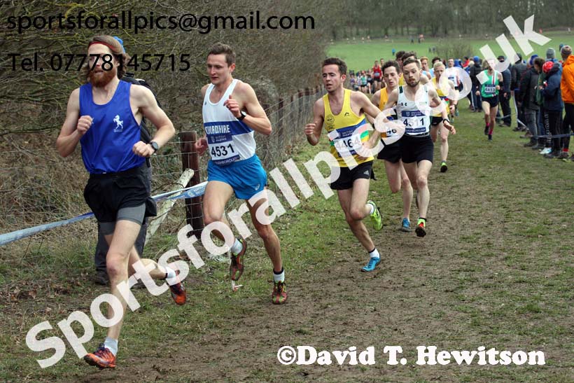 Senior mens 2019 British Athletics Inter Counties Cross Country, Prestwood Hall, Loughborough. Photo:  David T. Hewitson/Sports for All Pics